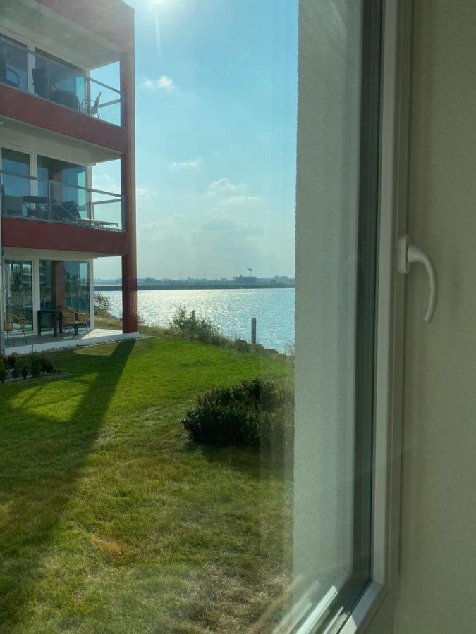 Lounge Maritime direkt am Meer, Strand fußläufig erreichbar, barrierefrei Kappeln Exterior foto